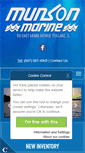 Mobile Screenshot of munsonmarine.com